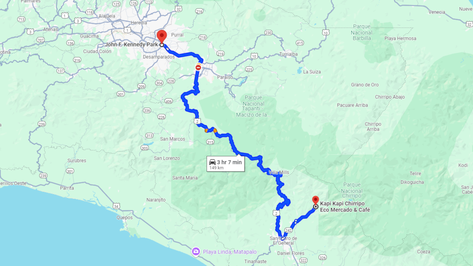 san jose to south
